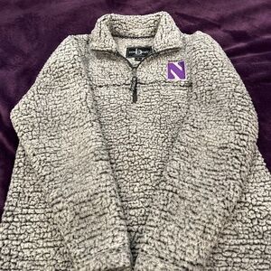 Northwestern Sherpa Pullover